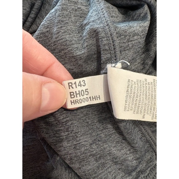 Head Womens Long Sleeve 1/4 Zip Pullover Athletic Tennis Top Lightweight Gray - Picture 8 of 8